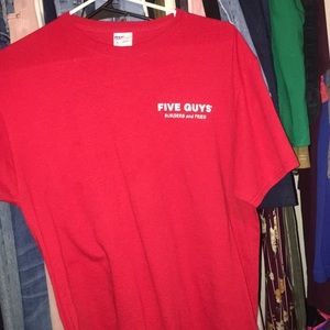 FIVE GUYS WORK SHIRT